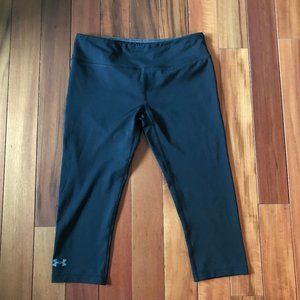 Under Armour Black Capri's